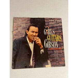 Don Gibson Girls Guitars And Gibson Vinyl LP 1961 Stereo RCA Victor LSP-2361